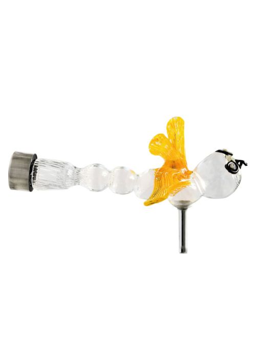 Gartenobjekt Libelle mit LED mundgelasen
